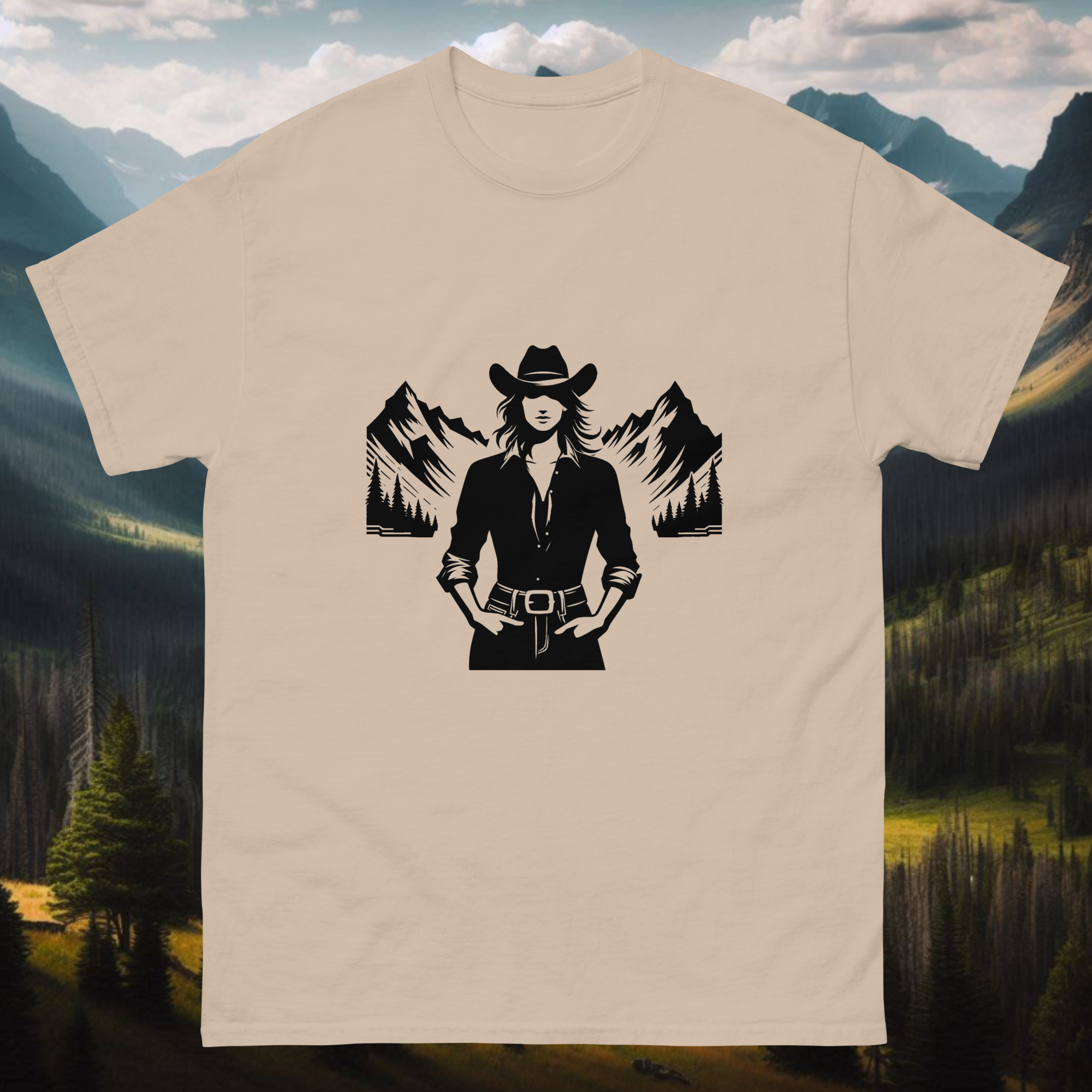 Mountain Cowgril t-shirt